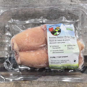 High Welfare Boneless Skinless Chicken Thighs, ~1.5lb